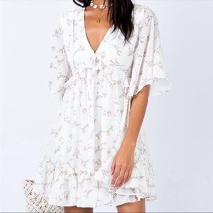 Princess Polly Flowy Terrano Floral Print Mini Dress